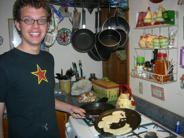 Firefox pancakes - the breakfast of champions